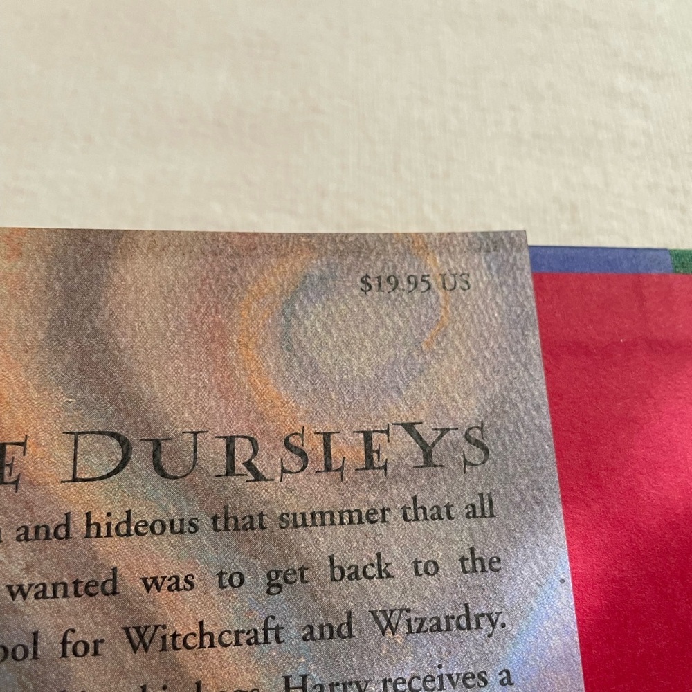 Scholastic Harry Potter Book Collection - Used 2 - 5 ( book 5 has no cover ) - Picture 8 of 15